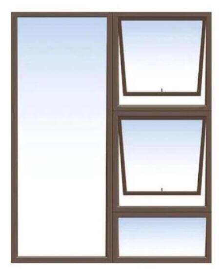 Aluminum Window Bronze PTT1215 W1200 X H1500mm LEROY MERLIN South Africa