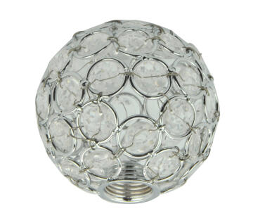 composable metal acrylic glass lamp shade 