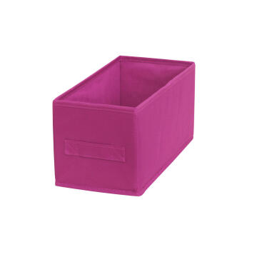 Polyester basket pink 15X31X15cm