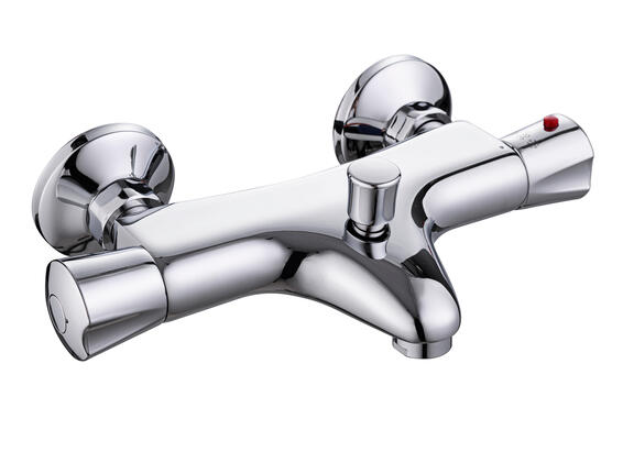 Nerea Thermostatic Bath Mixer Chrome