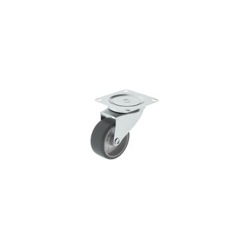 Caster Wheel with Plate Indoor Standers 40mm