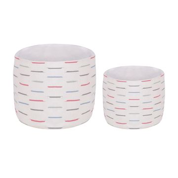Sensea Remix  Set of 2 Baskets Textile