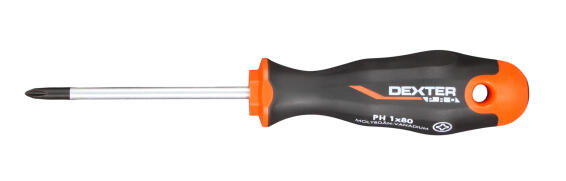 Screwdriver DEXTER PRO PH1x80mm