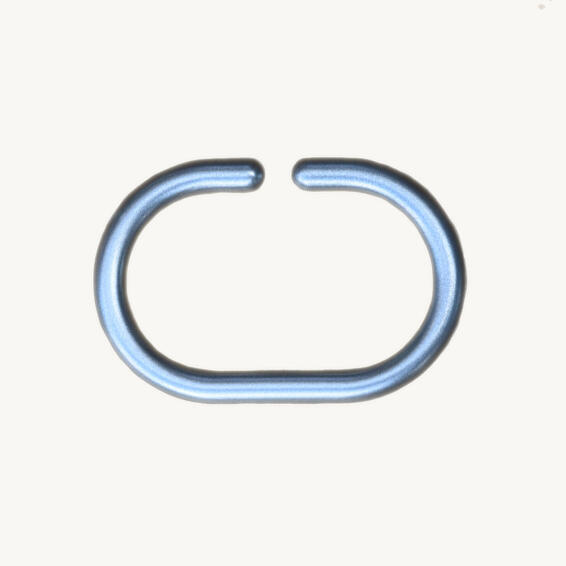 Sensea Plastic Shower Rings Silver 12 Pieces