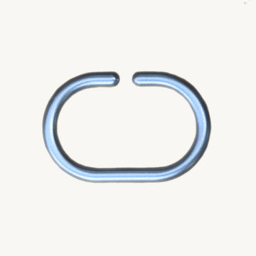 Sensea Plastic Shower Rings Silver 12 Pieces