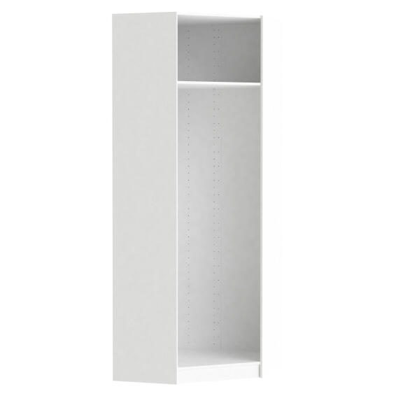 Space Home Corner Cupboard White H240xW73.3xD73.3cm