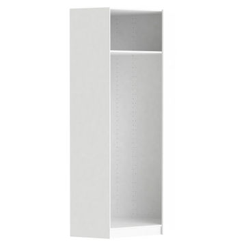 Space Home Corner Cupboard White H240xW73.3xD73.3cm