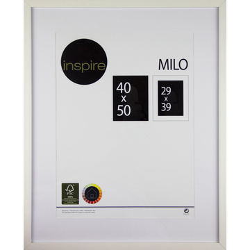 Inspire milo frame white 40x50