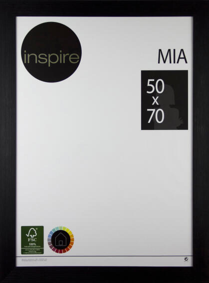 Inspire pic frame mia black 50x70 