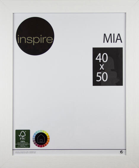 Inspire frame mia white 40x50cm