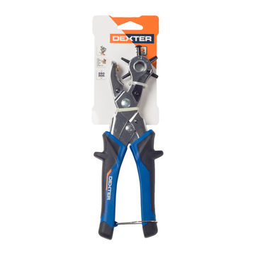 Punch plier 6 holes DEXTER 250mm