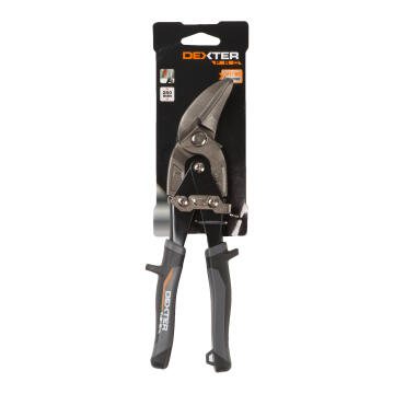 Aviation tin snip left HD 55 CRMO DEXTER PRO 250mm