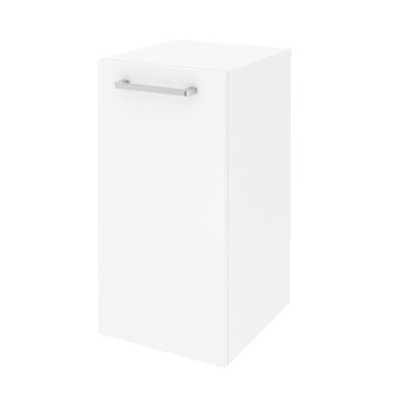 Bathroom cabinet under basin with 1 door SENSEA Easy white glossy 38x70x16cm