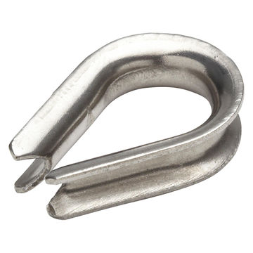 Wire rope thimbles for 4mm cable 2pc standers