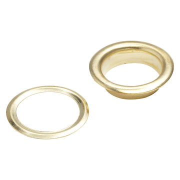 Brass plated eyelets 10mm 25pc standers