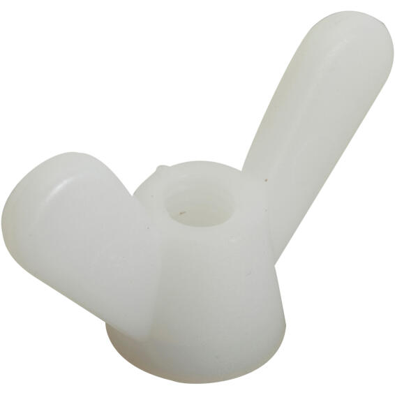 Plastic wing nuts 6mm 8pc standers