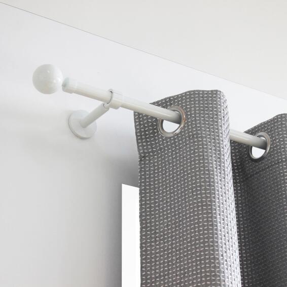 2pcs finals ball maya glossy white inspire curtain accessory