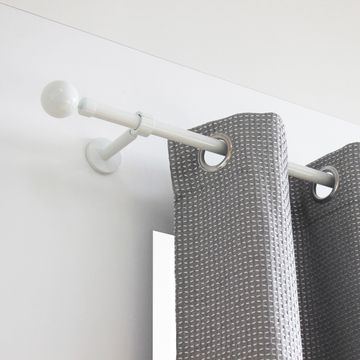 2pcs finals ball maya glossy white inspire curtain accessory