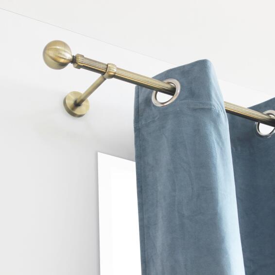 Inspire curtain bracket q d20 neo antic brass w sgle fi