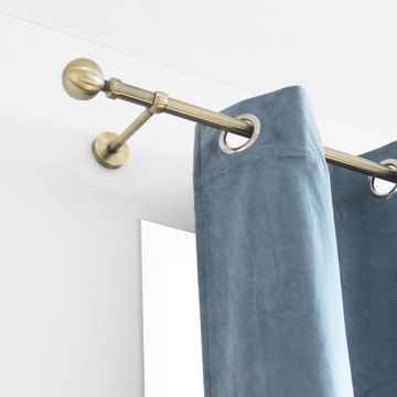 Inspire curtain bracket q d20 neo antic brass w sgle fi