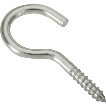 Cup hooks zinc plated steel 4.0x30mm 6pc standers