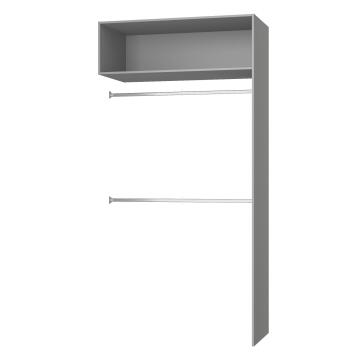 Space Home Cupboard Extension Grey H240xW120xD45cm