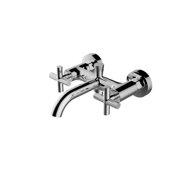 Bath divert mixer Nosu chrome SENSEA sedal 1/4 turn