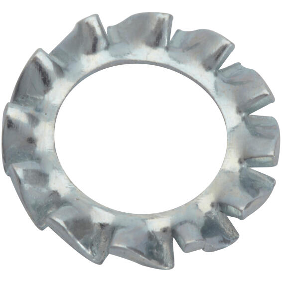 Star washer one-way zinc plated D7mm 35pc standers