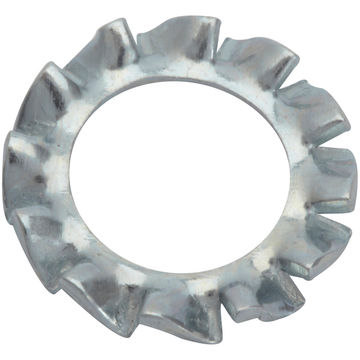 Star washer one-way zinc plated D7mm 35pc standers