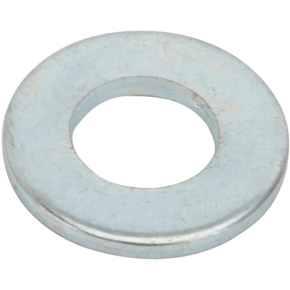Flat washer narrow middle zinc plated D4mm 100pc standers