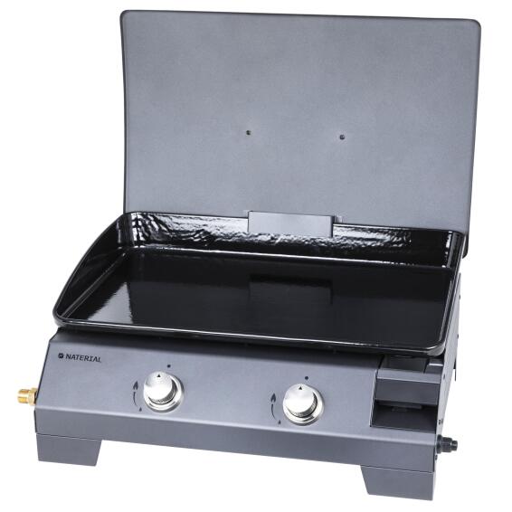 GAS PLANCHA MURCIA 2B WITH COVER