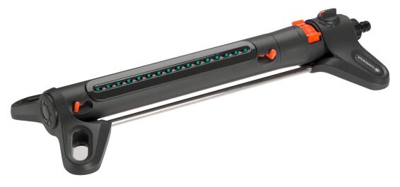 Gardena oscillating sprinkler aquazoom 9m² to 250 m²