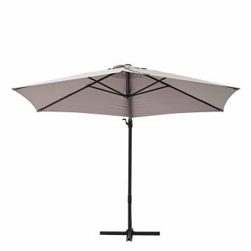 Umbrella cantilever NATERIAL avea aluminium taupe moon D290 200g