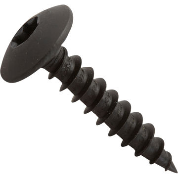 8 HINGE SCREW RND TORX 6X30 BLK STL
