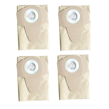 Dust bags for PRACTYL 15l vacuum cleaner 4 pieces