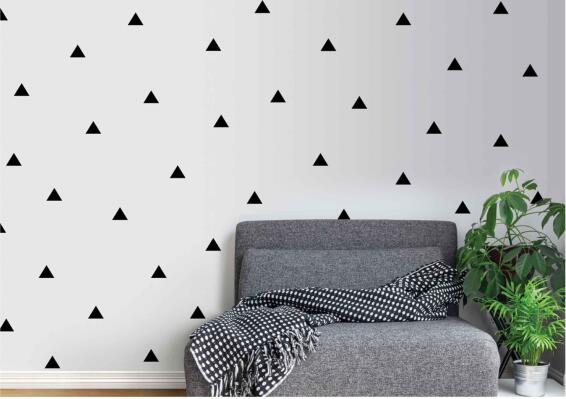 VINYL TRIANGLE 34CM X 100CM