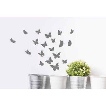 VINYL BUTTERFLY 34CM X 38CM