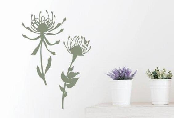 VINYL PROTEA 34CM X 38CM