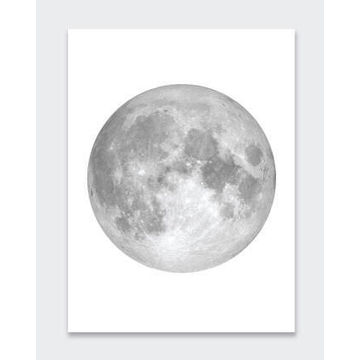 POSTER MOON 21X29.7CM