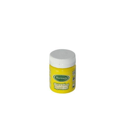 Heritage Craft's Paint True Yellow 50ml