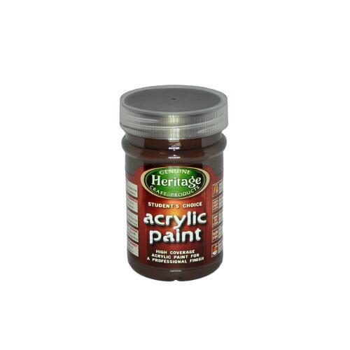 Heritage Acrylic Dark Brown 250ml