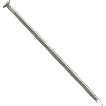 Large head nail plain 6.4x160mm 25pc box standers