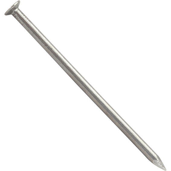 Large head nail plain 6.4x140mm 25pc box standers