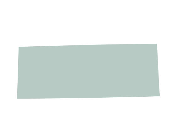 GLASS SHELF RECTANGLE CLEAR 60X15X0.8CM