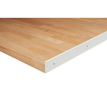 Kitchen Countertop End Trim L67Cm X W3,8Cm White
