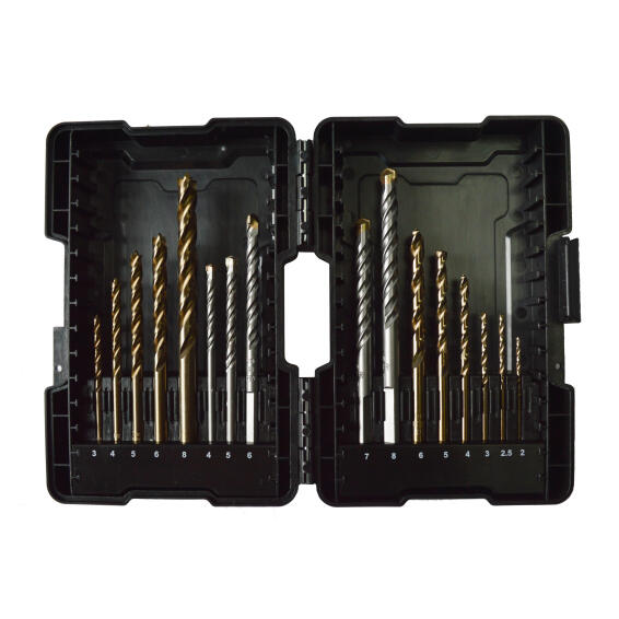 Set of drill bits DEXTER PRO 16 pieces