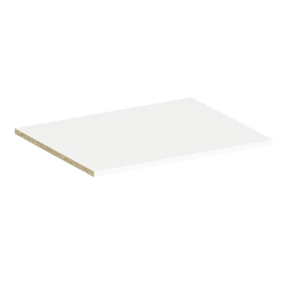 Space Home Shelf Base White D45xW60x1.6cm Thick
