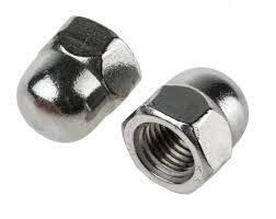 Pack of 10 Stainless Steel 304 Dome Nuts for 10mm bolts