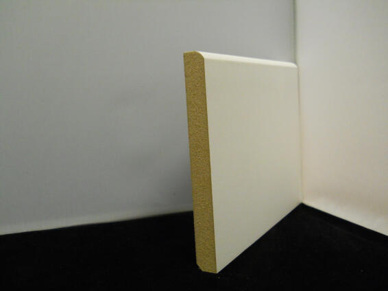 Skirting MDF Adjustable Prefinish White-16x150x2440mm