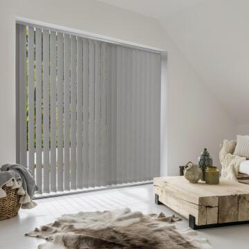 Vertical Blind Panel H260 Alaska Grey 89mm